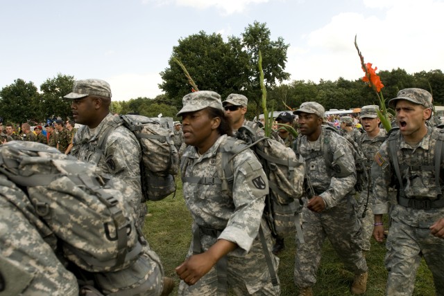 21st TSC Soldiers participate in 4-day, 100-mile march in Nijmegen