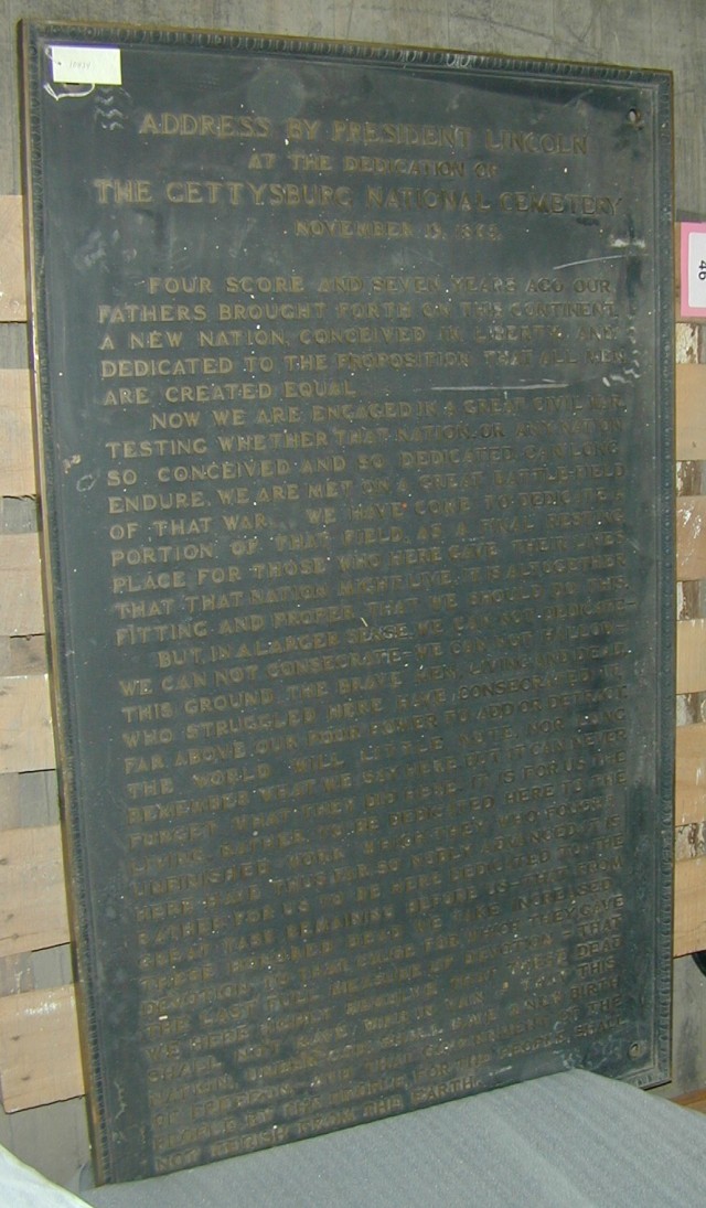 Old Plaque