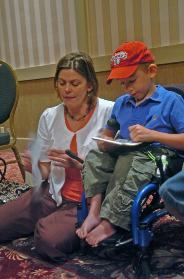Third Army Families work on mission statement