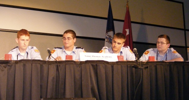 Army Junior ROTC Cadets Compete in Academic Bowl