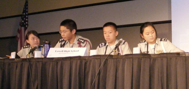 Army Junior ROTC Cadets Compete in Academic Bowl