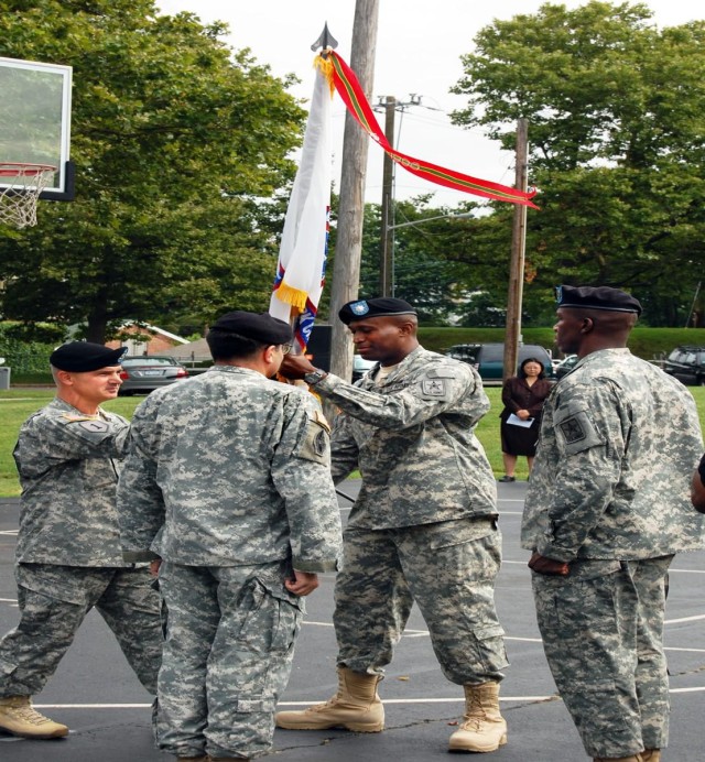Lt. Col. George takes command