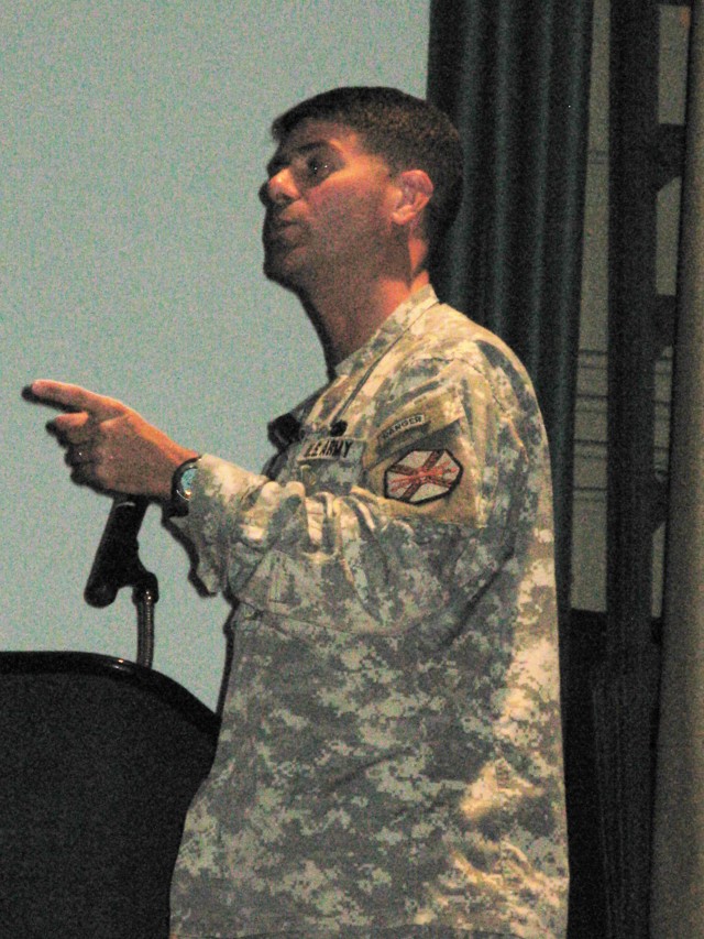 USAG commander meets community