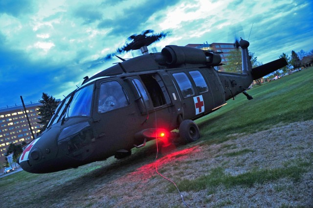 Colorado Guard aviators assist with massive mass casualty exercise