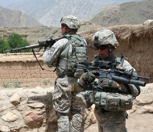 Lethal Warriors search mountains of Kunar 