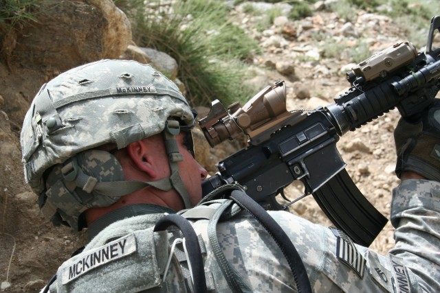 Lethal Warriors search mountains of Kunar