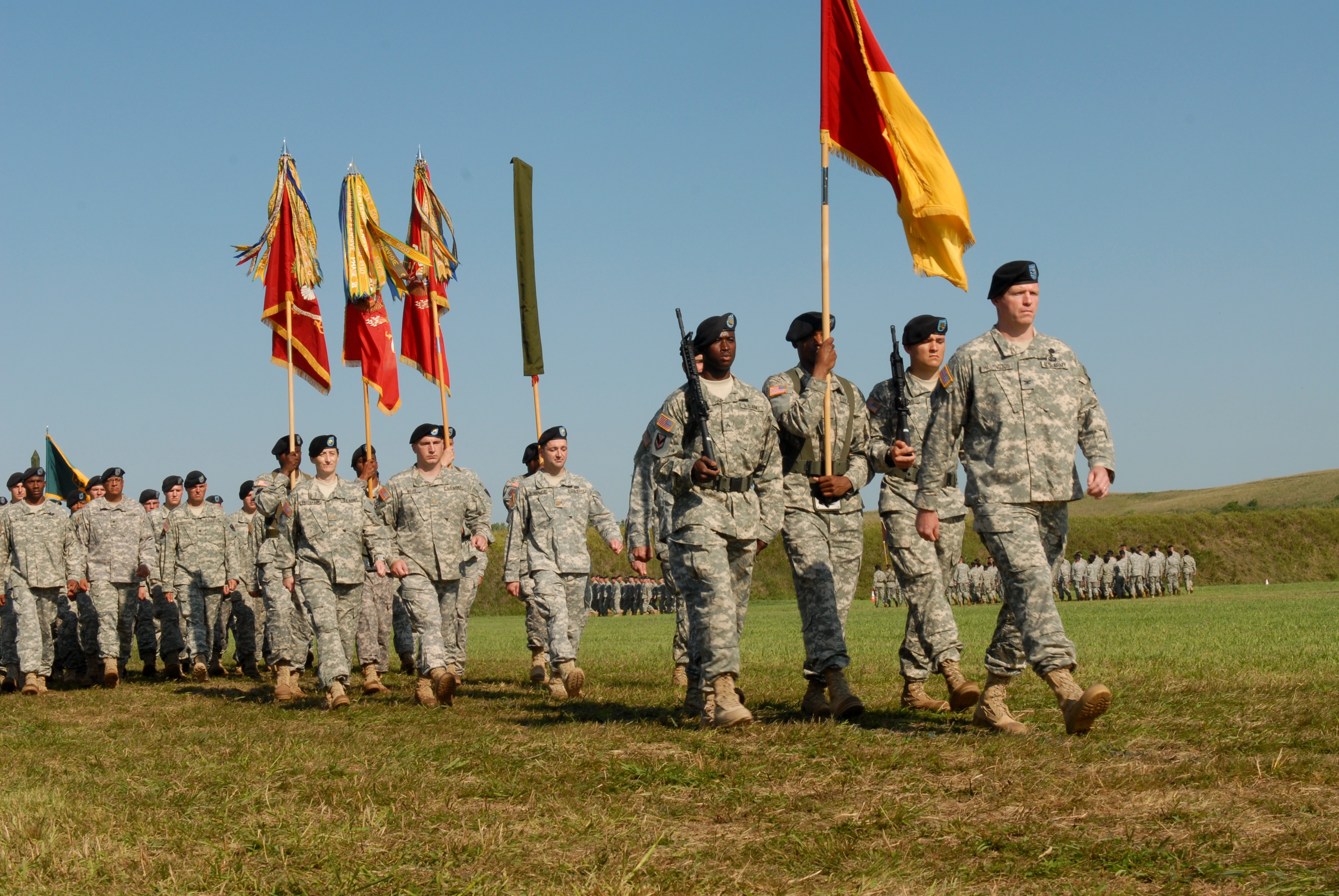 Big Red One holds division pass in review | Article | The United States ...