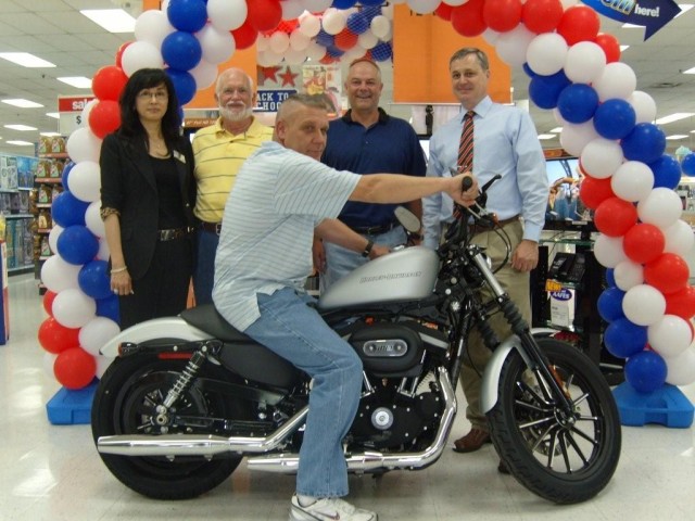 Yongsan NCO wins worldwide motorcycle giveaway