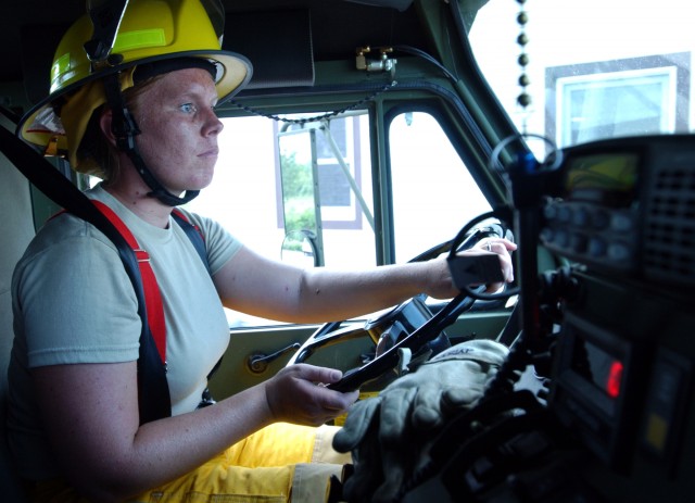 Soldiers and civilians come together to fight fires