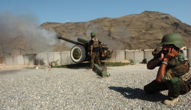 ANA forward observers, artillery, FDC hit the mark during joint training in Nuristan