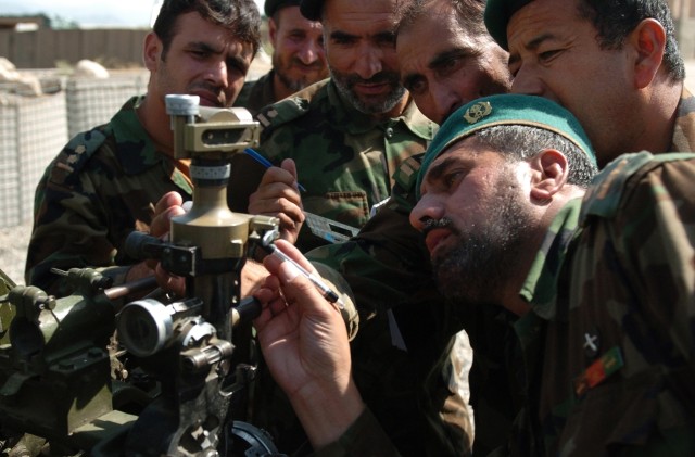 ANA forward observers, artillery, FDC hit the mark during joint training in Nuristan