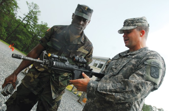 Liberian delegation visits Fort Benning