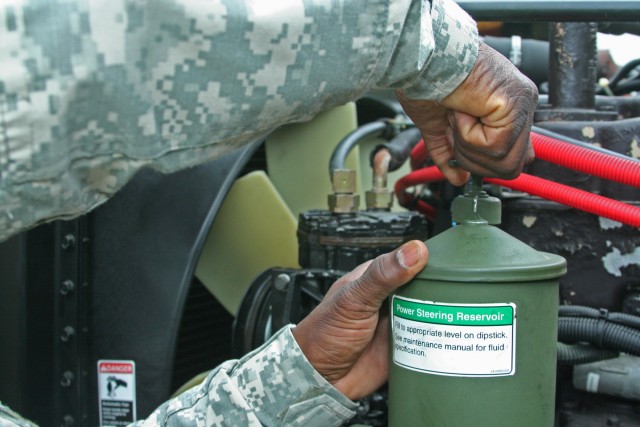 Mechanic shares expertise, keeps convoys rolling