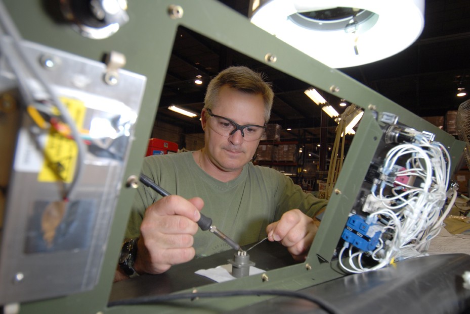 On the job at Tobyhanna- Electrical Fabrication Support Branch ...