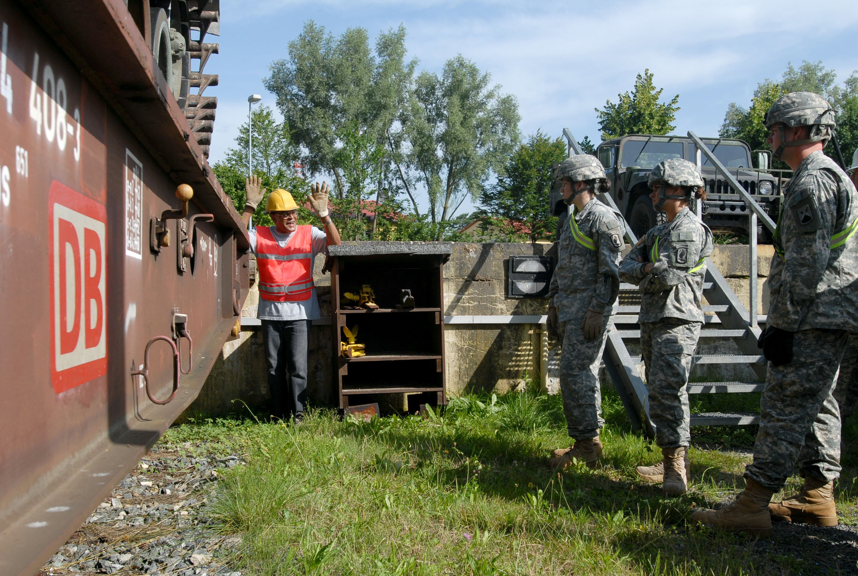 Training keeps the movement of Army equipment in Europe on track