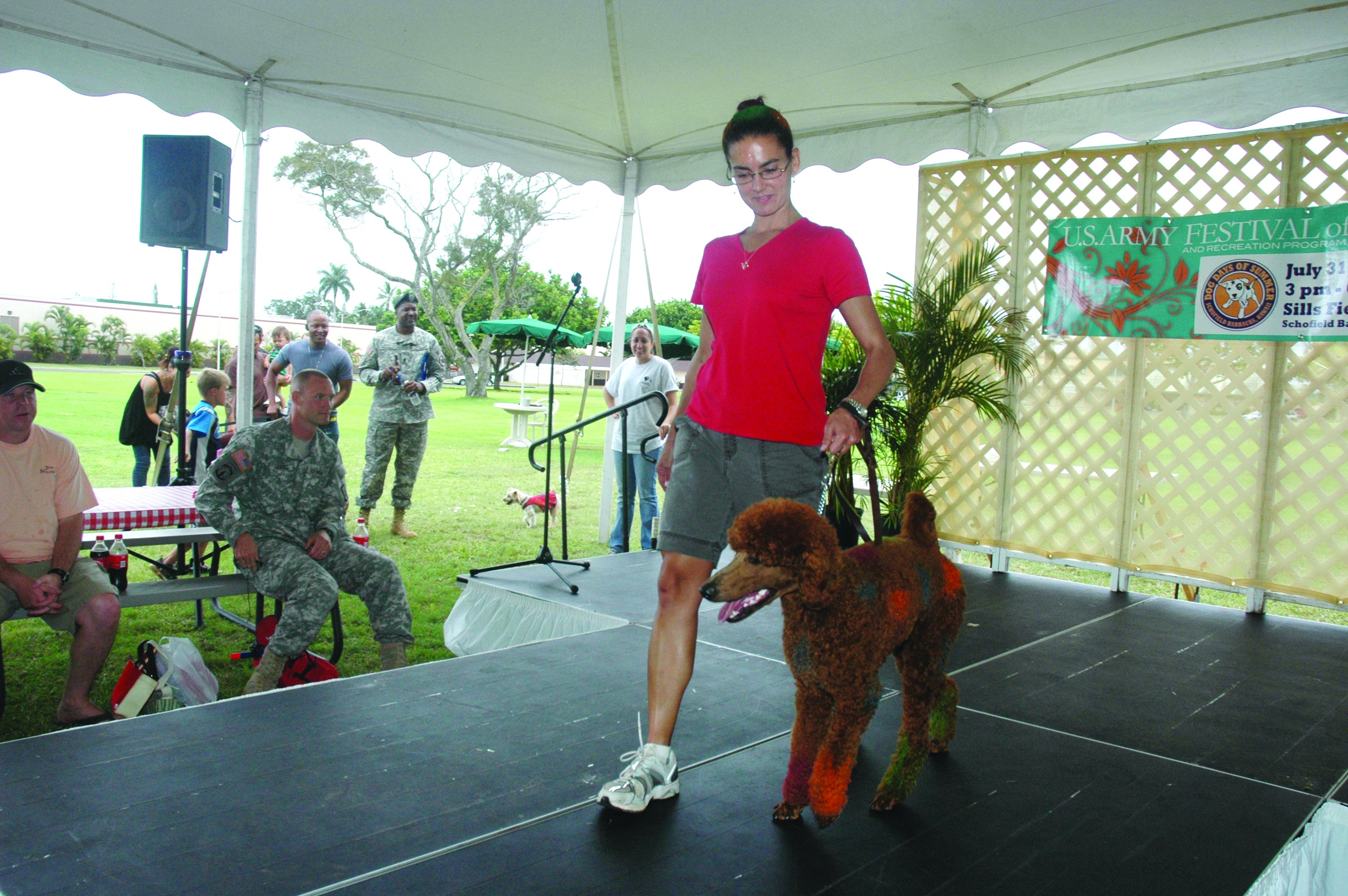 Dog Days Of Summer Dog Owners Strut Their Stuff At Premier Event Article The United States Army
