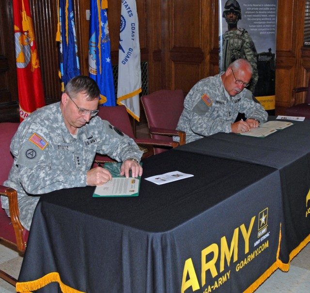 Reserve, Guard sign partnership