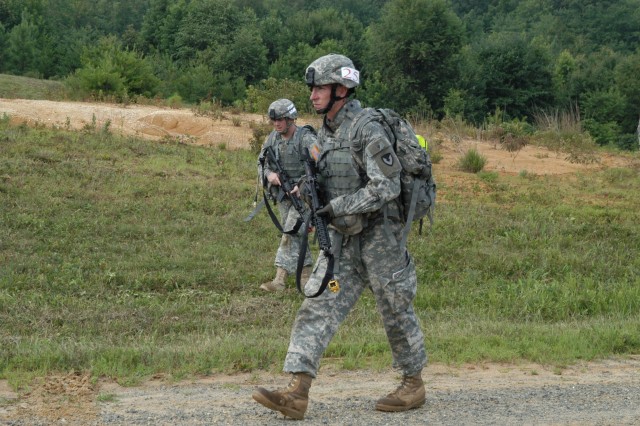 Sergeant Matthew Phelan prepares for the Army&#039;s Best Warrior 2009-2010 NCO of the Year Competition