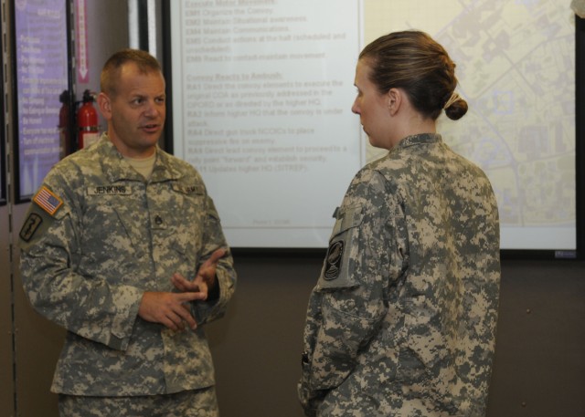 100th MDB Conducts Virtual Convoy Training