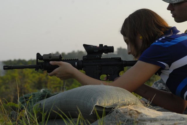 Hundreds turn out for firepower demonstration