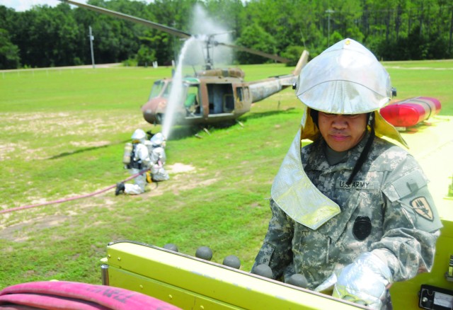 Firefighters earn Army applause