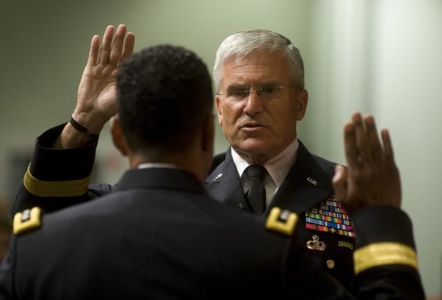 Lt. Gen. Dennis Via's promotion