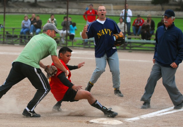 Close Play at Third Base