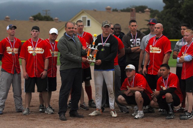 Marines get Second Place Trophy
