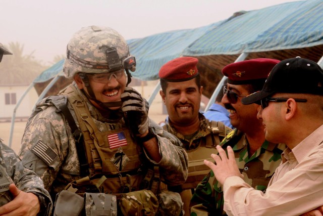Iraqi police training