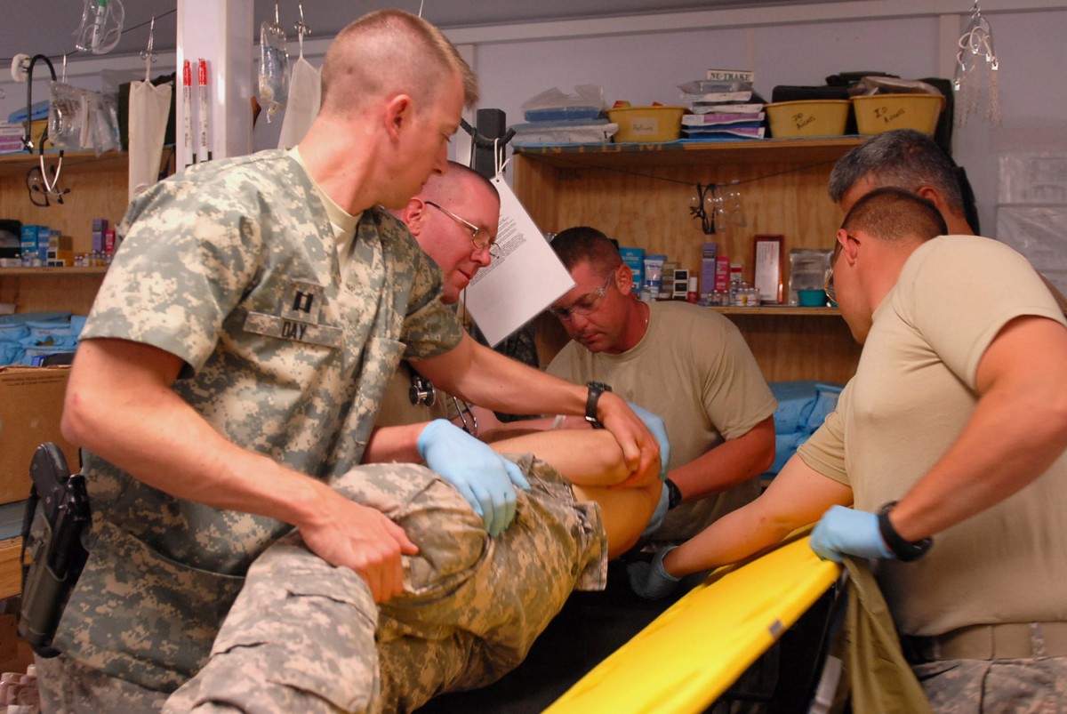 TF Spartan medics conduct EMT recertification | Article | The United ...