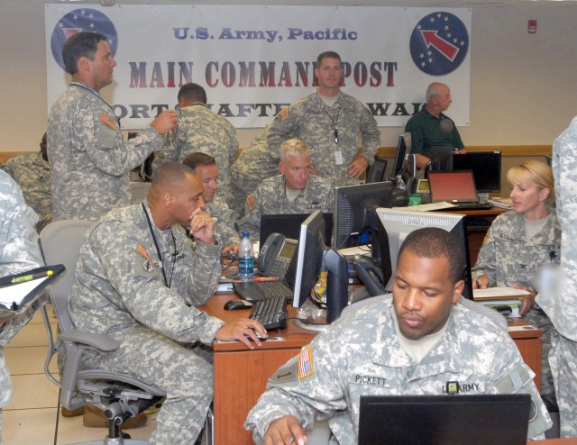 United States Army, Pacific Main Command Post in action during UFG