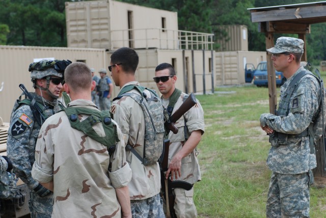 188th Inf, 3rd ID train together for Raider Focus