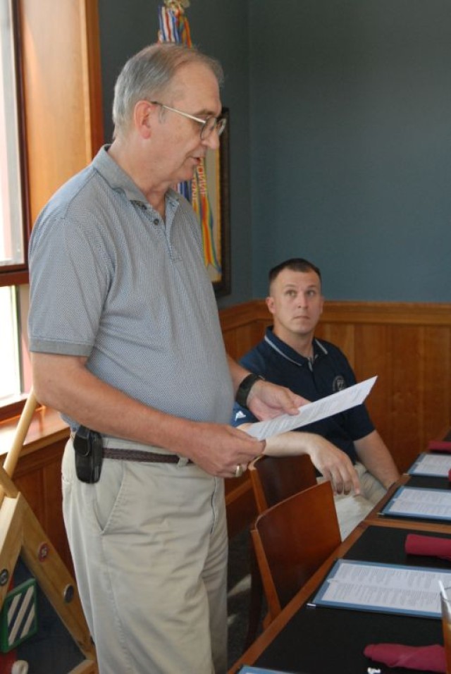 Outpost 60, Society of the 3rd ID, meets at the National Infantry Museum.