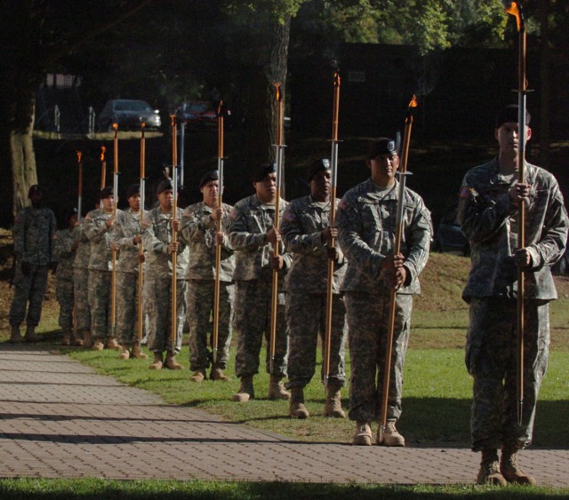 21st TSC holds retreat, tattoo ceremony to honor former commanding general