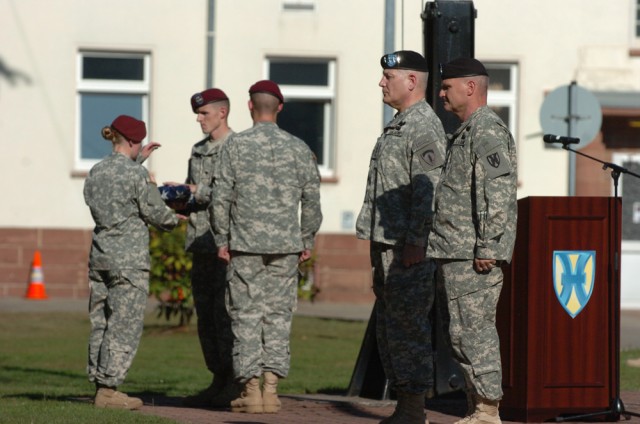 21st TSC holds retreat, tattoo ceremony to honor former  commanding general