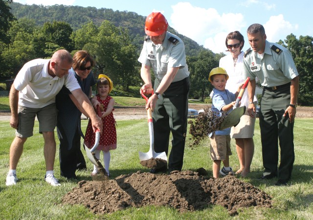 West Point GC, children break ground on 2nd CDC site