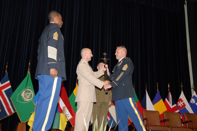 NATO Welcomes New Senior NCO