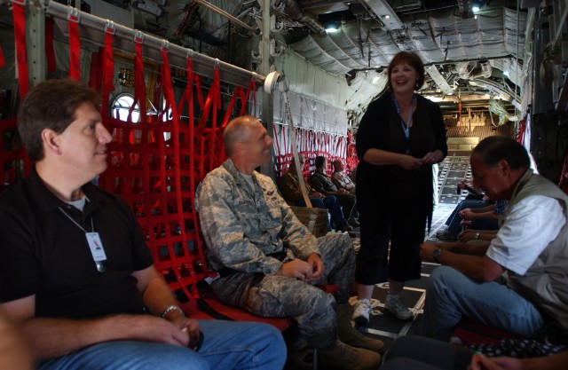 Local business leaders get glimpse into Army and Air Force Reserve life