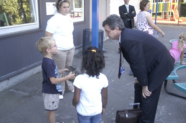 U.S. Ambassador takes time out for young citizens