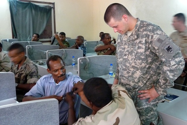 Private gets his chance to mentor in Africa