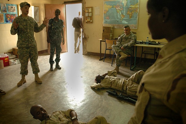 Private gets his chance to mentor in Africa