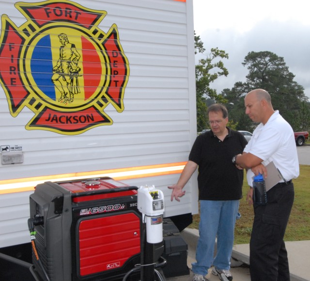 &#039;Mobile classroom&#039; adds realism to fire prevention