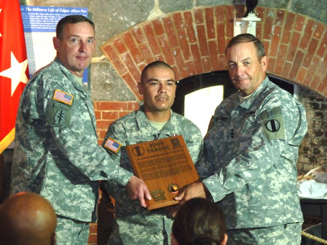 Duran is first Army AIT Platoon Sergeant of the Year