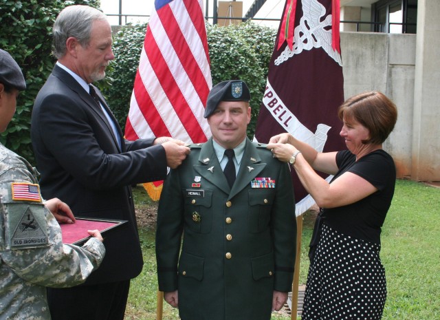 TRICARE regional director promotes Blanchfield Hospital deputy commander