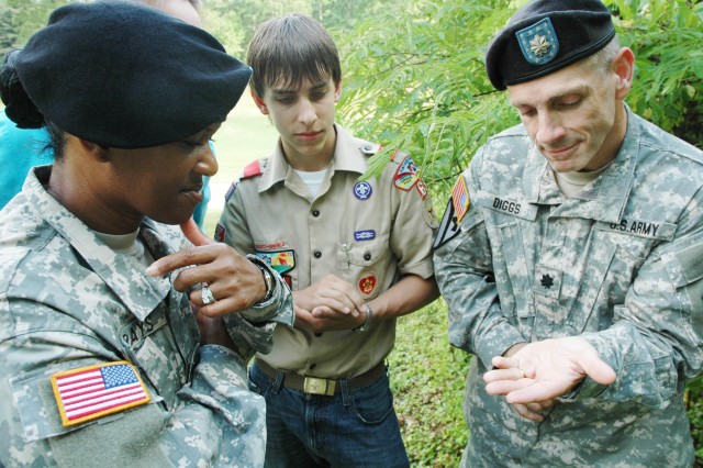 Bluebirds help Boy Scout land Eagle