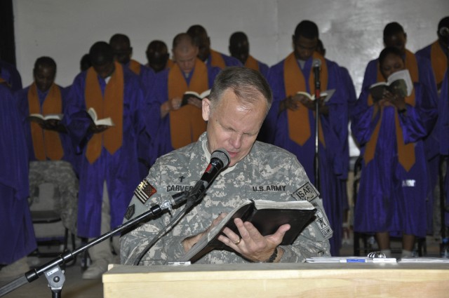 Army Chief of Chaplains visits Kandahar