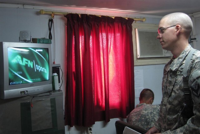 Soldiers create a home away from home