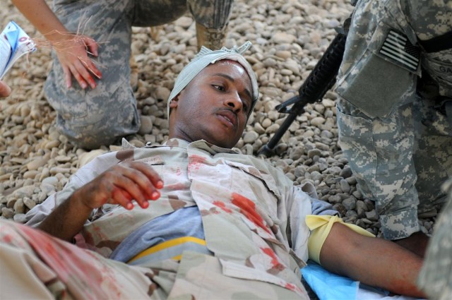 Service members learn to save lives