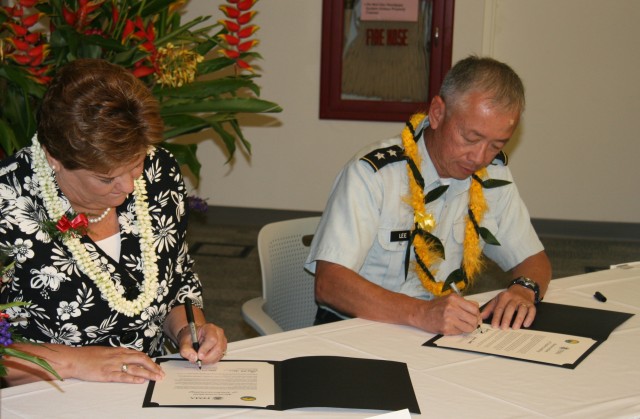 FEMA, Hawaii Civil Defense sign MOU