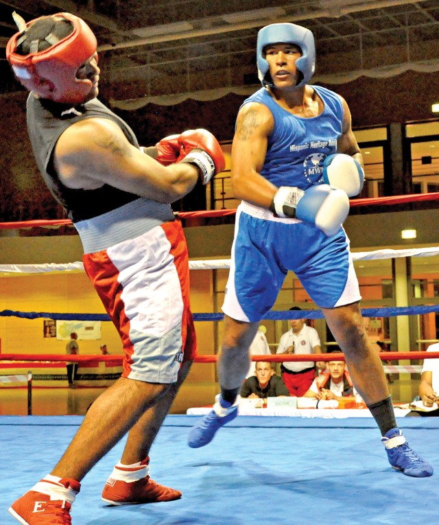 Unit-level boxers battle for bragging rights at Wiesbaden tournament